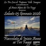 FIACCOLATA DI INIZIO ANNO AI TRE FAGGI